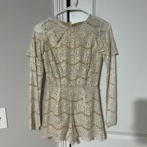 Gianni Bini Lace Romper